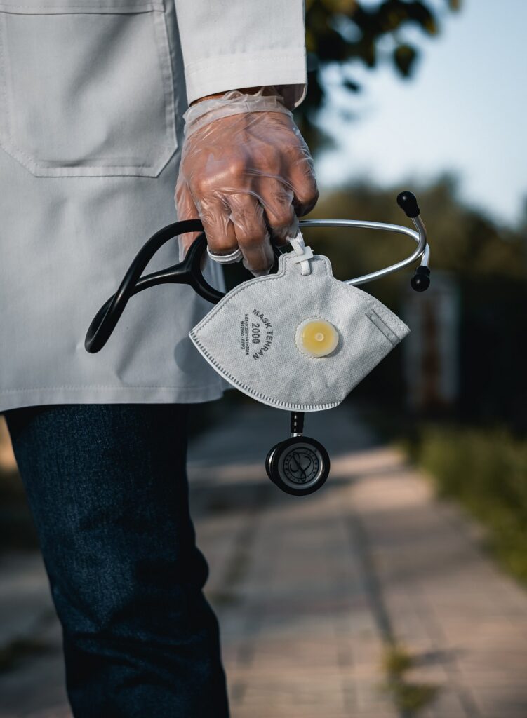 Stethoscope and Mask