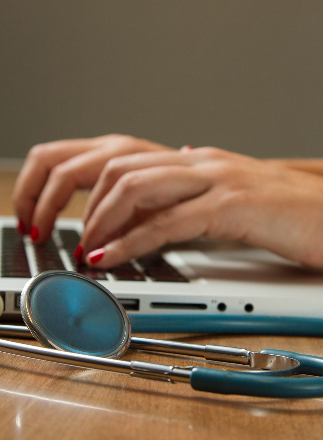 Img-3 Stethoscope and laptop